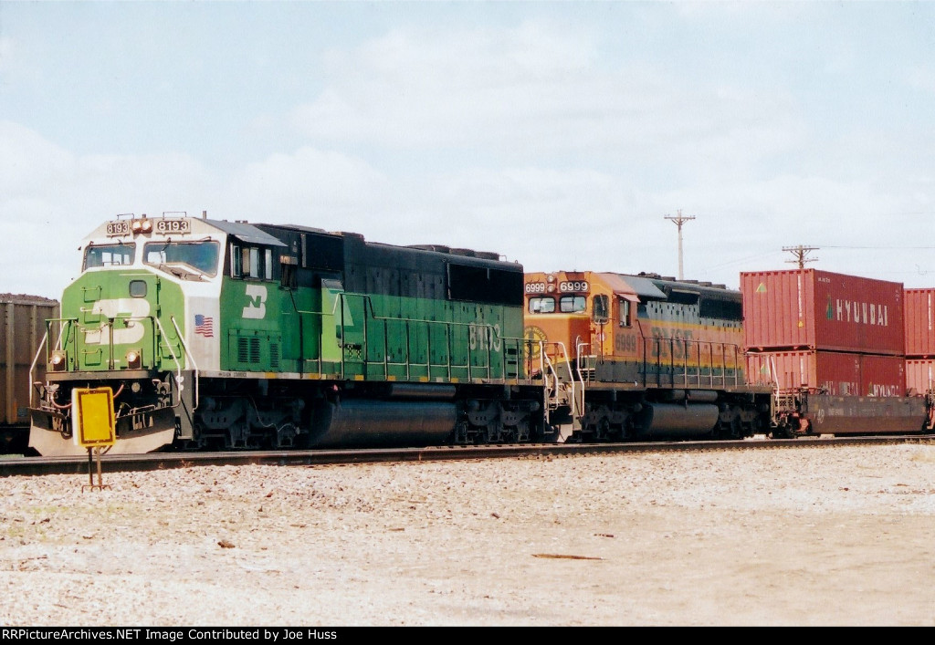 BNSF 8193 East